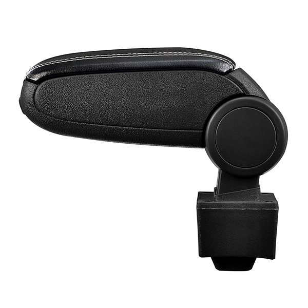 Armrest PROTEC Armrest, Audi A3 8L, synthetic leather, black, white stitching 1996 - 2003 .