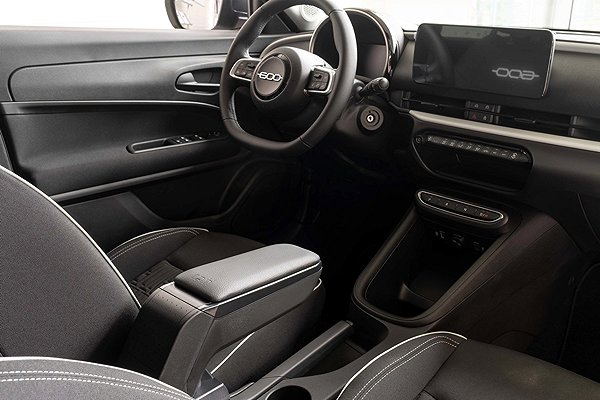 Armrest RATI Standard armrest with adapter, Fiat 600, 2023- , .