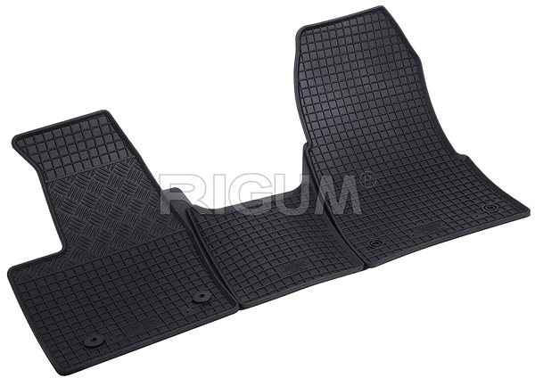 Autószőnyeg RIGUM Ford Transit / Tourneo Custom 2018- autószőnyeg (2 és 3 személyes, automata) ...