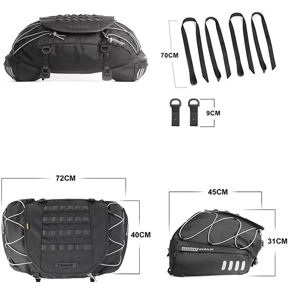 Rhinowalk Back Bag .