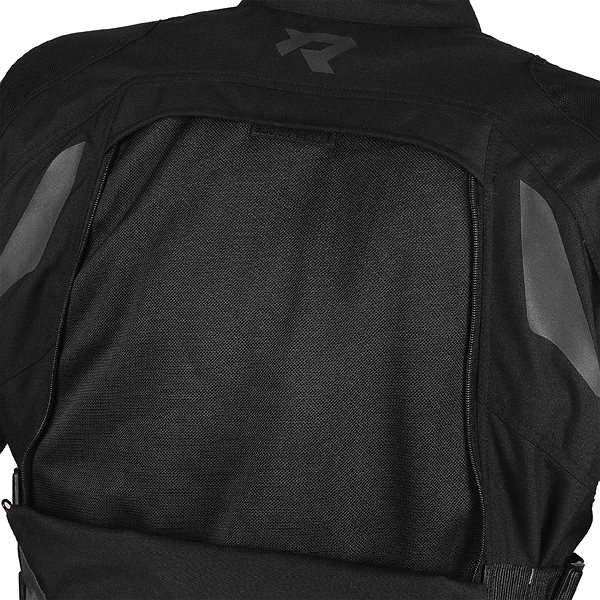 Motorkárska bunda TXR Explorer čierno-sivá L ...