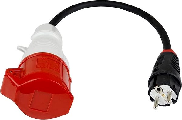 Adapter EV EXPERT Adapter from 16A Schuko socket to 16A CEE industrial socket ...
