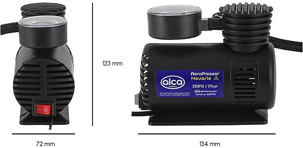 Compressor Alca Compressor Mini 12 V, 17 bar .