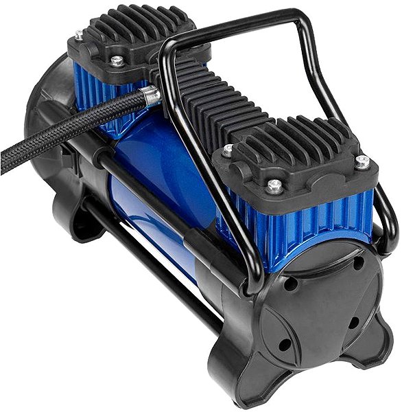Compressor Alca AeroPressor 12 V, 10 bar, two-cylinder compressor with LED lighting.