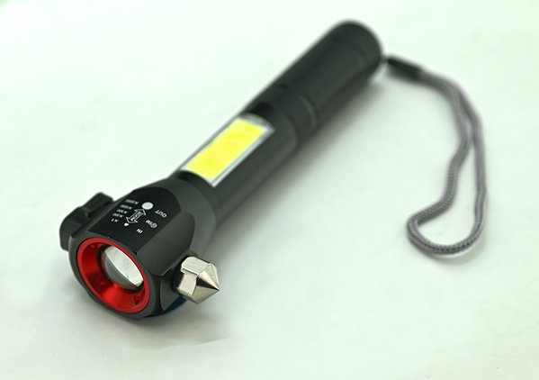 LED flashlight COMPASS Flashlight Emergency multi-purpose .