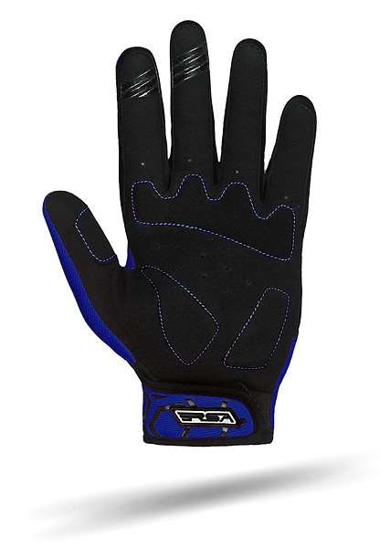 Rukavice na motorku RSA MX EVO černo-modré, 5 ...