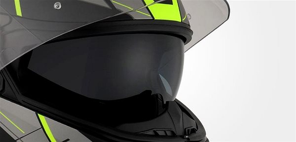 Helma na motorku MAXX - FF 950 S vyklápěcím integrálem bílo-černá XL ...