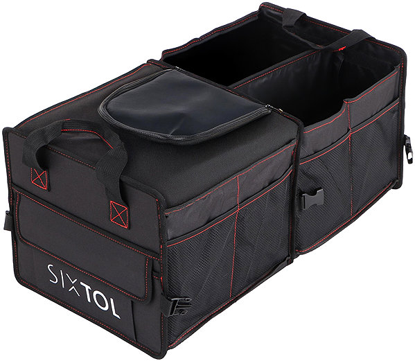 Car organiser Sixtol Car Compact 5L Thermo, 5 compartments, large thermal bag, foldable .