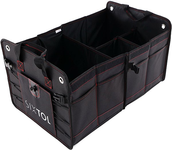 Car organiser Sixtol Car Compact 14 PRO, 14 compartments, foldable, with lid .