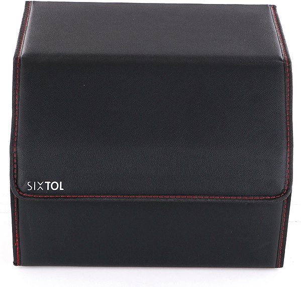 Car organiser Sixtol Car Compact Leather M, 1 compartment, foldable, with lid .