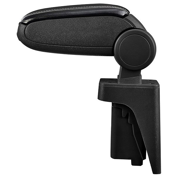 Armrest PROTEC Armrest of the Audi A3 S3 8P synthetic leather black, white stitching 2004-2010 .