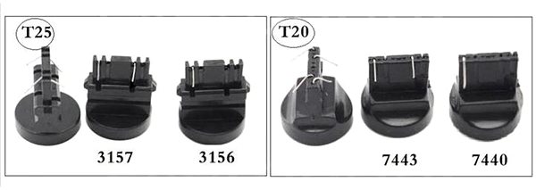 LED autožárovka Rabel W21W WY21W 45 led 4014 CANBUS T15 ORANŽOVÁ ...
