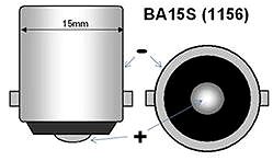 LED autožárovka Rabel 24V BA15S 8 smd 5050 P21W 1156 bílá  ...