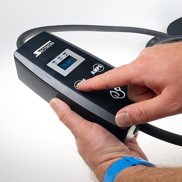 Charging station for electric cars SECTRON BASIC portable charger for electric car - 16 A, 400 V, CEE 5pin - Type 2, length 5 m .