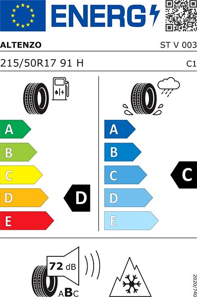 Zimní pneu Altenzo Sports Tempest V 215/50 R17 91H ...