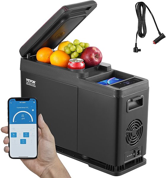 Vevor Compressor Car Cooler with Armrest 8L .