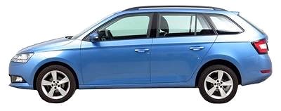 Autó árnyékoló X-Shades autó árnyékolók, Škoda Fabia III, 2014-2021, Combi ...