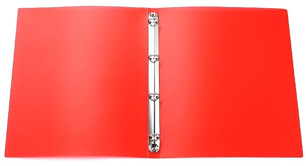 Arch Folder Auro Office 4 ring binder A4/20 PP red ...