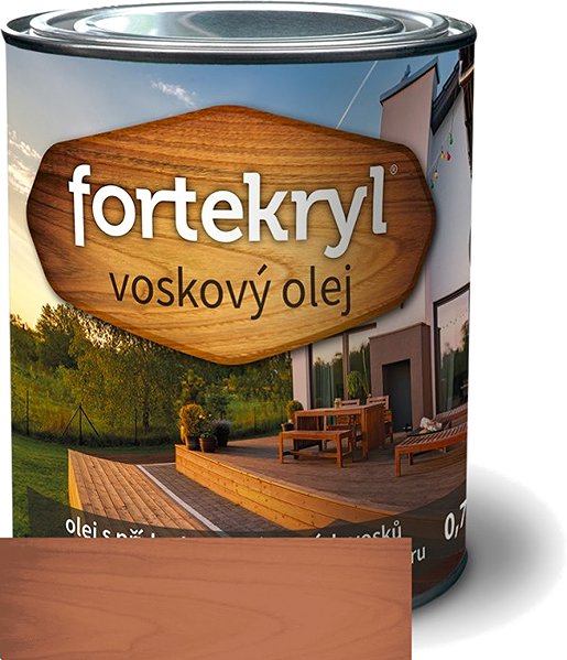 Wood oil Austis Fortekryl Wax oil 1,8 kg, walnut .