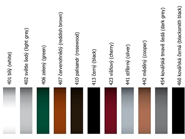 Austis Eternal Metal Paint 7,7 l, red-brown 407 .