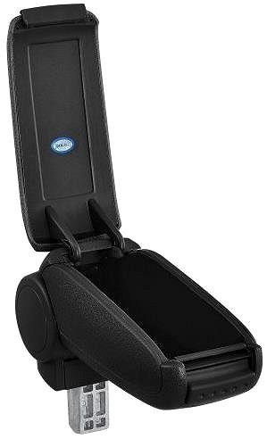 Armrest PROTEC DACIA DOKKER from 2016 synthetic leather black .