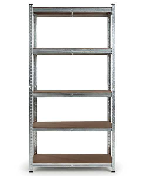 Shelving Unit Storix shelf 180 × 90 × 40 cm, 5 shelves, galvanised steel ...
