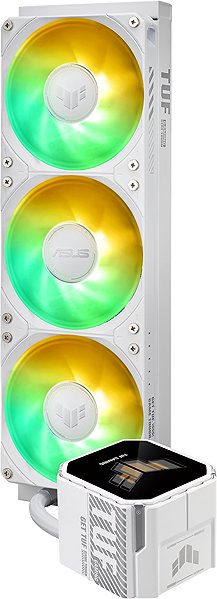 Water Cooling ASUS TUF GAMING LC III 360 ARGB LCD White Edition ...