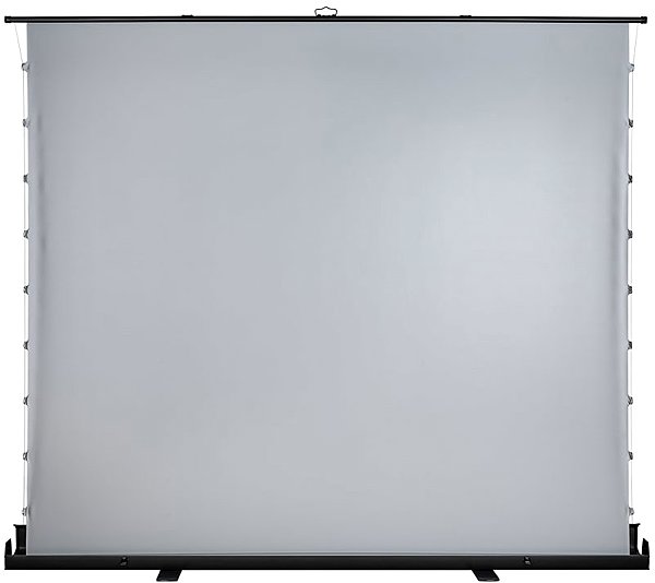 Projection Screen AVELI PREMIUM, telescopic roller blind from the floor upwards, 120