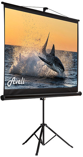 Projection Screen AVELI, mobile tripod, 70