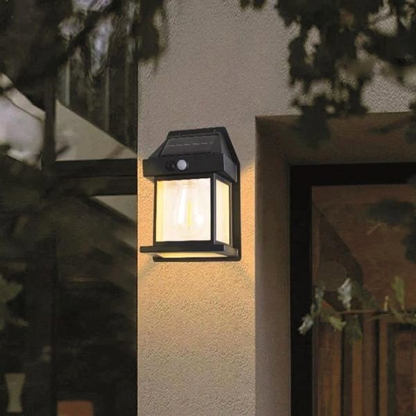 LED Reflector ENTAC Outdoor solar light LED lantern 1,4 W, warm light colour ...