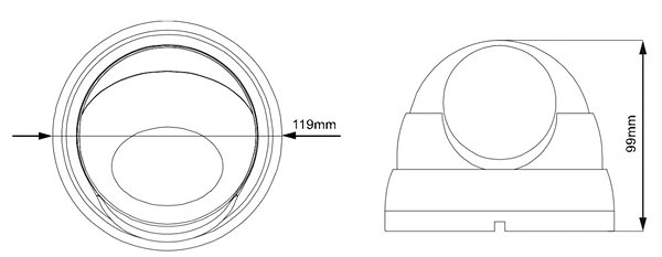IP Camera AVTECH DGM2403ASVWSE - 2MPX Ultra Starlight IP Dome Camera Technical draft