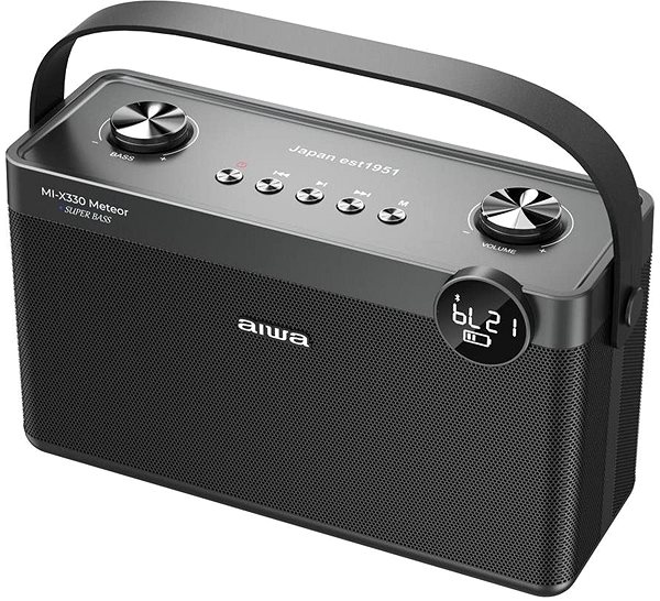 Bluetooth reproduktor AIWA MI-X330 Meteor Bočný pohľad