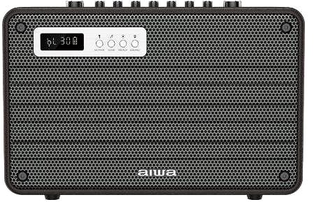 Bluetooth-Lautsprecher AIWA MI-X420 Enigma Lite braun Screen