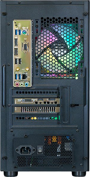 Gamer PC AlzaPC GameBox Core Mini - R5 / RTX3050 6GB / 16GB RAM / 1TB SSD / operációs rendszer nélkül ...