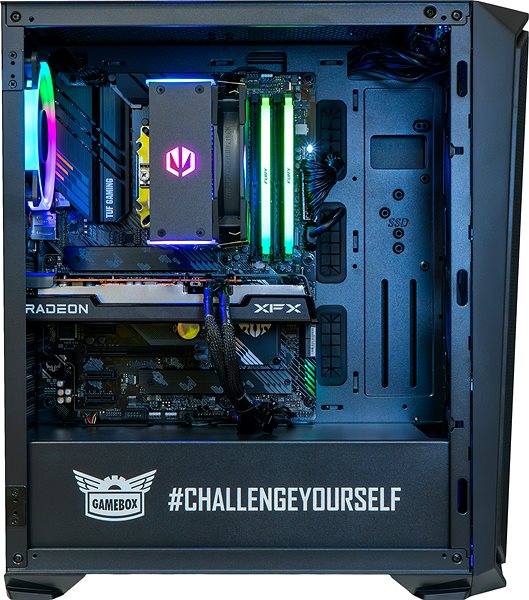 Gaming PC AlzaPC GameBox Core - R5 / RX6600 / 32GB RAM / 1TB SSD ...