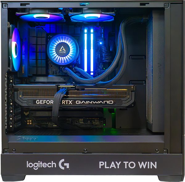 Gaming PC AlzaPC GameBox Elite Logitech Edition - i7 / RTX4070Ti SUPER / 32GB RAM / 2TB SSD / Black ...