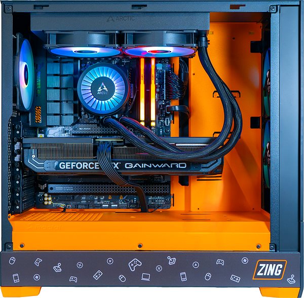 Gaming PC AlzaPC GameBox Elite ZING Edition - R7 / RTX4070Ti SUPER / 32GB RAM / 1TB SSD ...