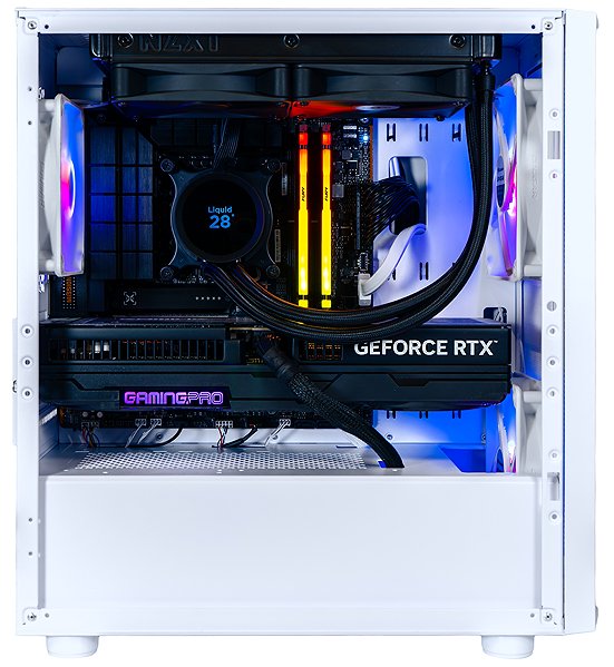 Gaming PC AlzaPC GameBox Elite Mini - i7 / RTX5080 / 64GB RAM / 2TB SSD / White ...