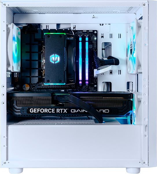 Gaming PC AlzaPC GameBox Elite Mini - R7 / RTX4070Ti SUPER / 32GB RAM / 1TB SSD / White ...