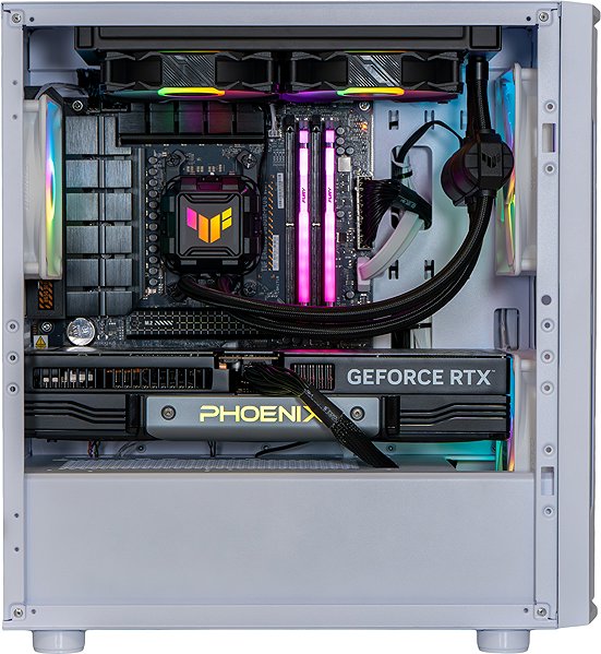 Gaming PC AlzaPC GameBox Elite Mini - R7 / RTX5080 / 64GB RAM / 2TB SSD / White ...