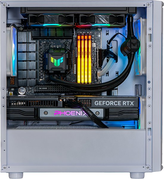 Gaming PC AlzaPC GameBox Elite Mini - R7 / RTX5080 / 128GB RAM / 4TB SSD / White ...