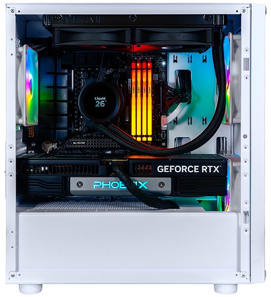 Gaming PC AlzaPC GameBox Elite Mini - R7 / RTX5080 / 128GB RAM / 4TB SSD / White ...