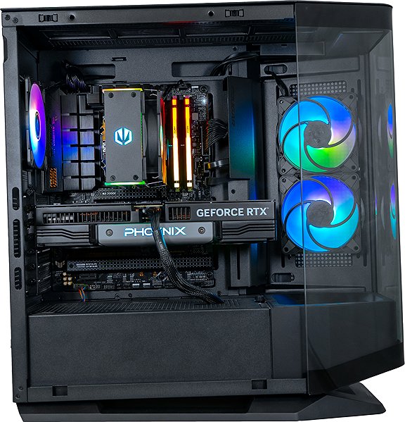 Gaming PC AlzaPC GameBox Elite - R7 / RTX5070Ti / 32GB RAM / 2TB SSD / Black / No OS ...