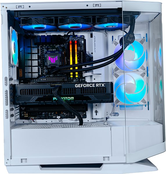 Gaming PC AlzaPC GameBox Elite - R7 / RTX5080 / 64GB RAM / 2TB SSD / White / No OS ...