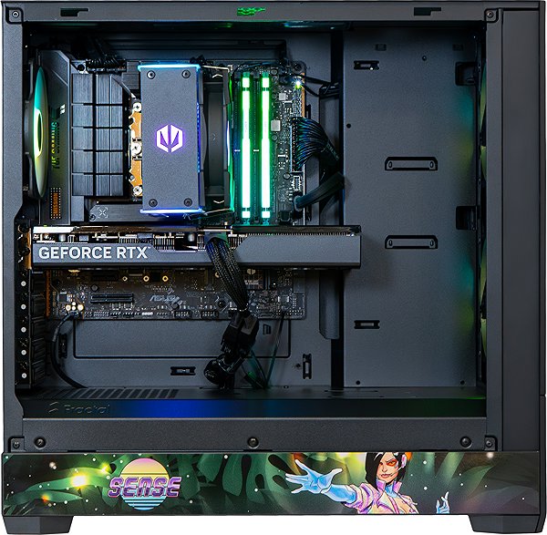 Gaming PC AlzaPC GameBox Prime Rapture SENSE Edition - i7 / RTX5070 / 32GB RAM / 1TB SSD ...