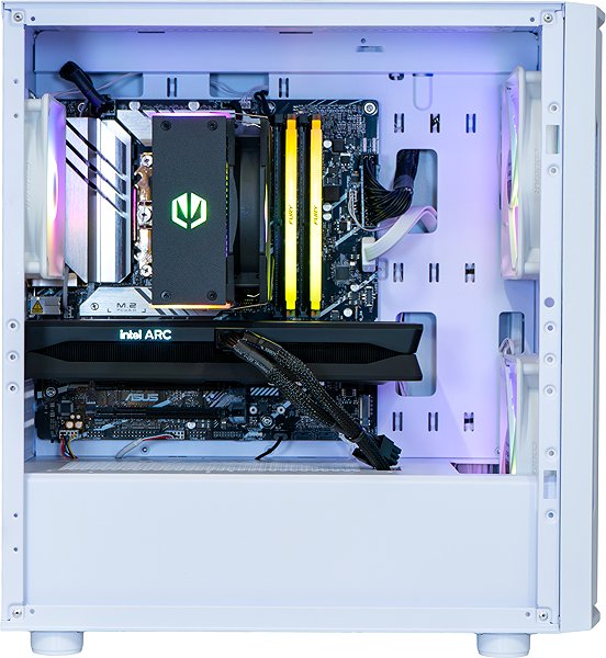 Gaming PC AlzaPC GameBox Prime Mini - i5 / B580 / 32GB RAM / 1TB SSD / White ...