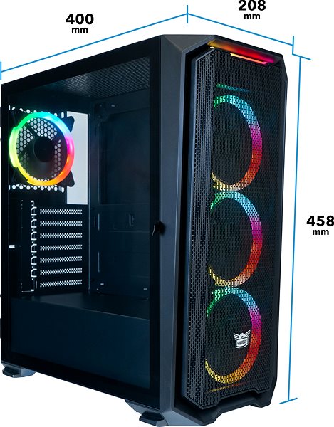 Gaming PC AlzaPC GameBox Prime - R5 / RX7800XT / 32GB RAM / 1TB SSD ...