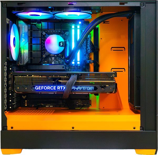 Gaming PC AlzaPC GameBox Ultimate - i7 / RTX4090 / 64GB RAM / 2TB SSD / Orange ...