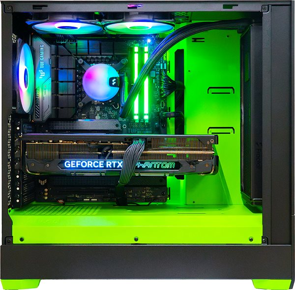 Gaming PC AlzaPC GameBox Ultimate - i7 / RTX4090 / 64GB RAM / 2TB SSD / Green ...