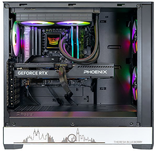 Gaming PC AlzaPC GameBox Elite Blueberry Edition - U7 / RTX5070Ti / 64GB RAM / 2TB SSD ...